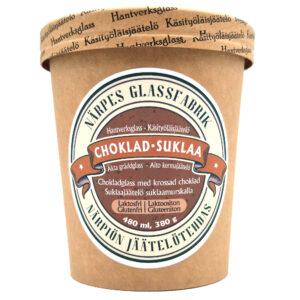 Chokladglass med krossad choklad (L, G) 480 ml 380 g
